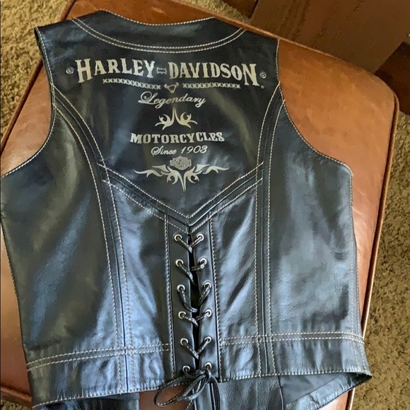 Harley-Davidson Jackets & Blazers - NEW HD leather vest